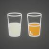 Target Shooter- Milk vs Orange APK