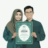 Aqd - Nikah Certificate