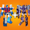 Merge Robot Master: Car Games icon