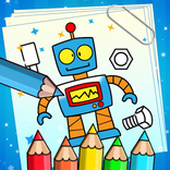 Color Robots - Robot Coloring for Kids