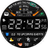 Digital Watch Face MB262