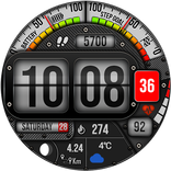 MB297 Digital Watch Face