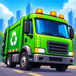”Garbage Truck Trash Cleanup 3D