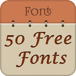 50 Fonts for Samsung Galaxy 12