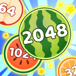 Lucky Watermelon Crush 2048