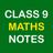 Class 9 Maths Notes APK