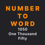 No To Word (Number To Words)