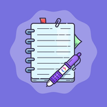 Lock Note Book - Lock Note pad