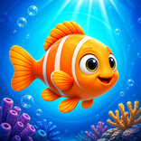 ”Ocean Bite: Fish Eat & Grow