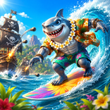 Shark Surfers: Ocean Run 3D