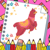 Offline Liama Coloring Book APK