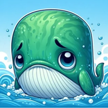 Unhappy Whale