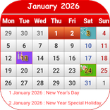 ”Thai Calendar 2026