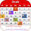 Turkey Calendar 2025 APK