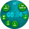Lime Soda Watch Face APK