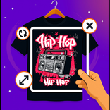 ”T Shirt Designer & mockup AR