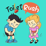Draw to Pee Toilet Puzzle