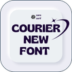 Courier Font: Sans Serif icon