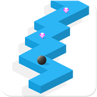 3D ZigZag Ball Runner icon