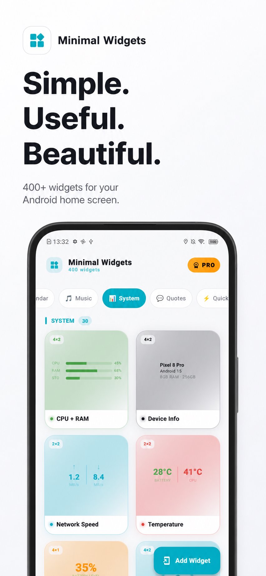 Minimal Widgets - Home Screen APK Download for Android - Latest Version