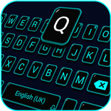 Aqua Neon Keyboard