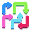 آیکون‌ Arrow Flow