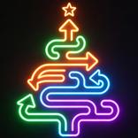 Christmas Arrow Rush Up