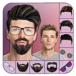 Man Face Editor: Hair Style, Beard, Mustache