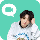 BTS Jungkook: Video call, chat icon