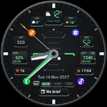 Airframe Hybrid Watch Face