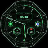Quadrant Hybrid Watch Face
