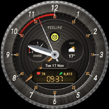 Redline Hybrid Watch Face