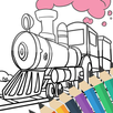 Train Coloring Games APK