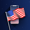 USA America Flag - US Flag LWP icon