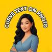 Curve Text On Photo : ImageAI APK