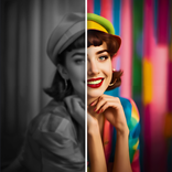 ”Black and White to Color