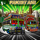 Pakistani Truck Bus Map icon