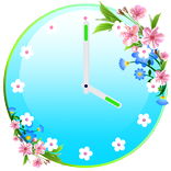 Flores Reloj Reproductores