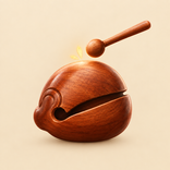 Wooden Fish - Mindful Tap