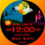 Chester HALLOWEEN watch face