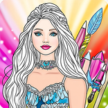 Dress Up Games & Coloring Book