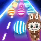 Labubu Dancing Ball Color Road