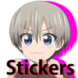 Uzaki chan Anime Stickers