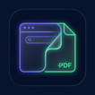 Web to PDF: URL & HTML-icoon