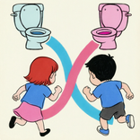 Draw Restroom Route