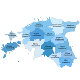 Die Gemeinden von Estland