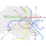デリーの地下鉄駅