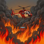 Fire Dodger: Rescue Helicopter