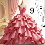Dress Color: Paint by Number