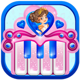 Pink Real Piano Princess Piano